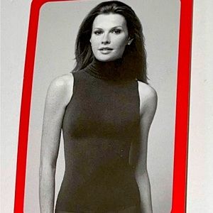 Spanx On Top and in Control -Sleeveless Turtleneck Black Control Top